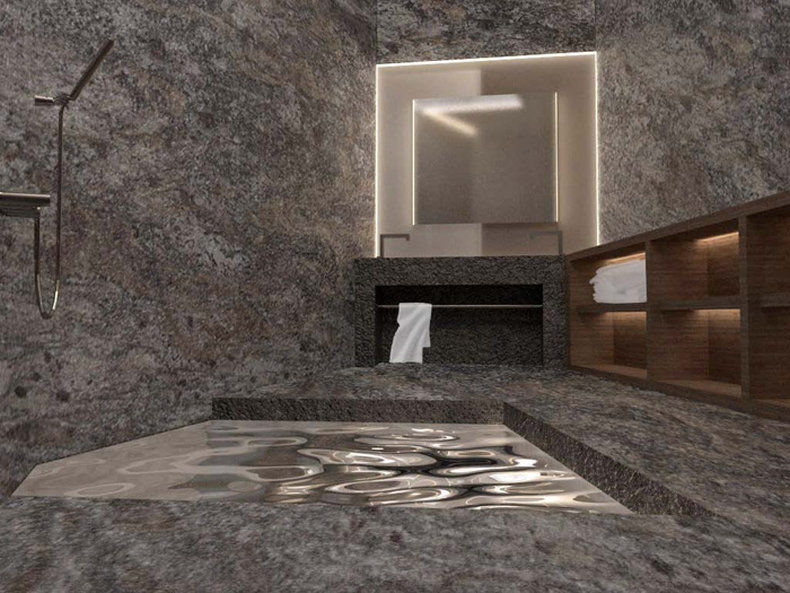 Отель The Emperor Tiananmen Пекин Экстерьер фото 3D rendering of a bathroom